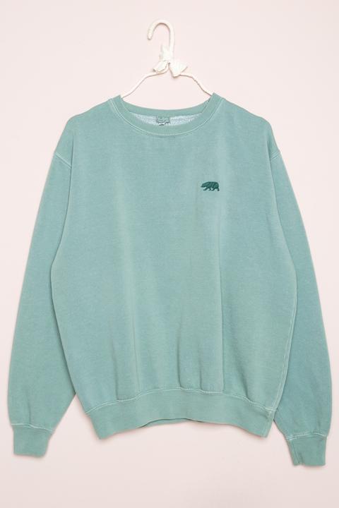 Erica Ca Bear Embroidery Sweatshirt