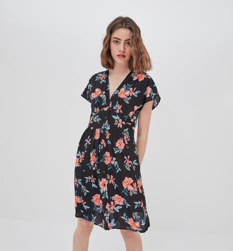 Robe Boutonnée Femme