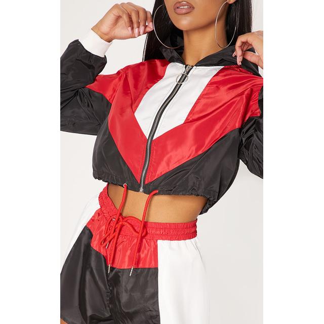 pretty little thing shell suit jacket