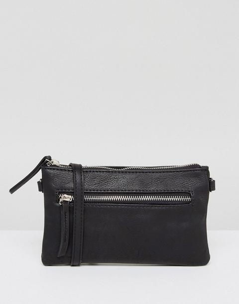 Bolso Bandolera Con Cremallera Y Diseño Minimalista De Pieces