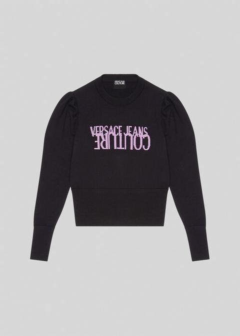 Logo Wool Jacquard Jumper