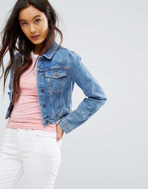 Jack Wills Cropped Denim Jacket