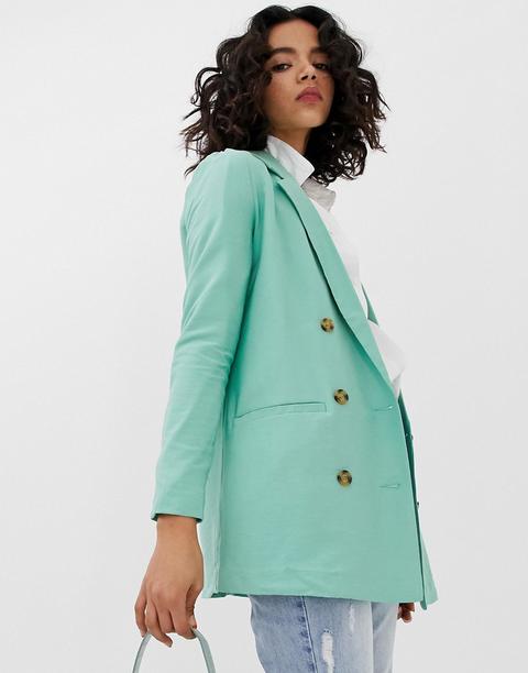 Vero Moda - Blazer Lungo - Verde