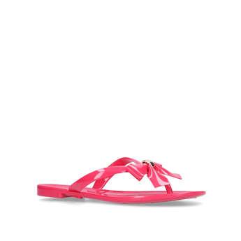 pink jelly flip flops