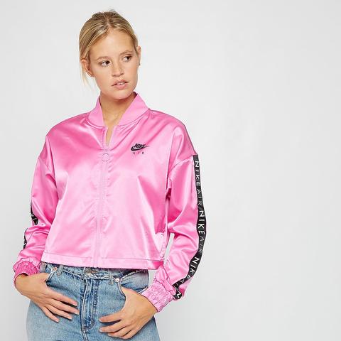 W Nsw Air Trk Jkt Satin China Rose