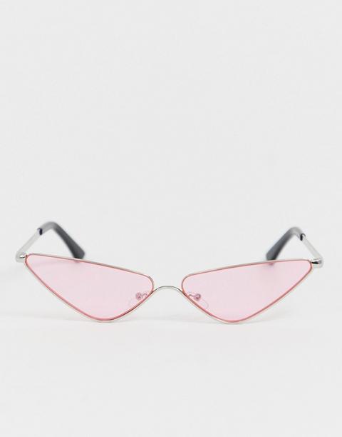 Aj Morgan - Occhiali Da Sole Occhi Di Gatto Rosa Senza Bordo - Rosa di ASOS  su 21 Buttons