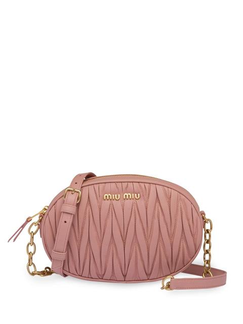 Miu Miu Bolso Bandoleer - Rosa