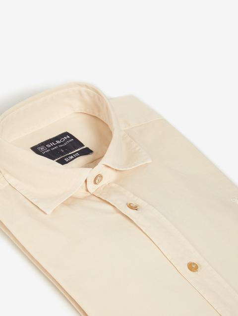 Camisa Sport Desgastada Beige