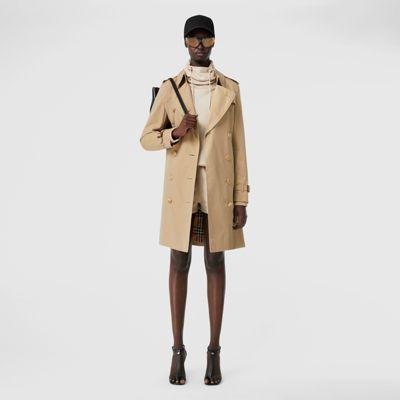 Trench Coat Heritage Kensington (miel) - Mujer | Burberry® Oficial