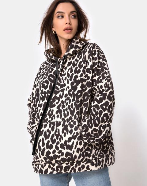 Oversize Hoody In Oversize Jaguar