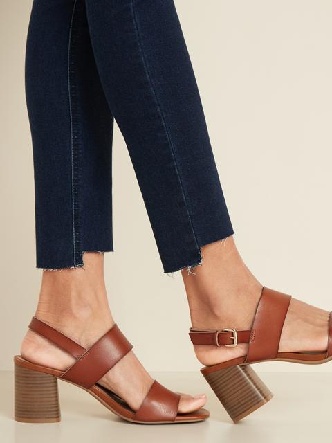 women's step hem jeans