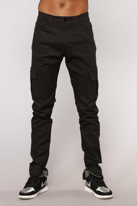 Chancelor Cargo Pants - Black