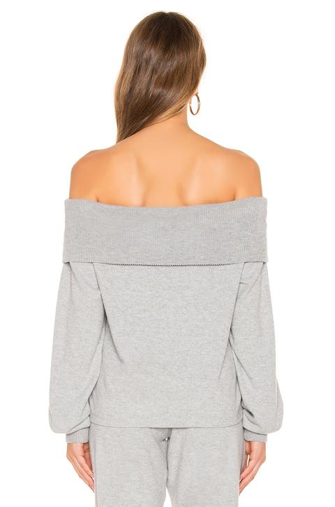 over the shoulder sweatshirt