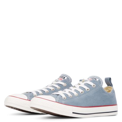 chuck taylor all star washed denim low top