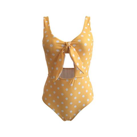 Murti Polka Dot One-piece Swimwear