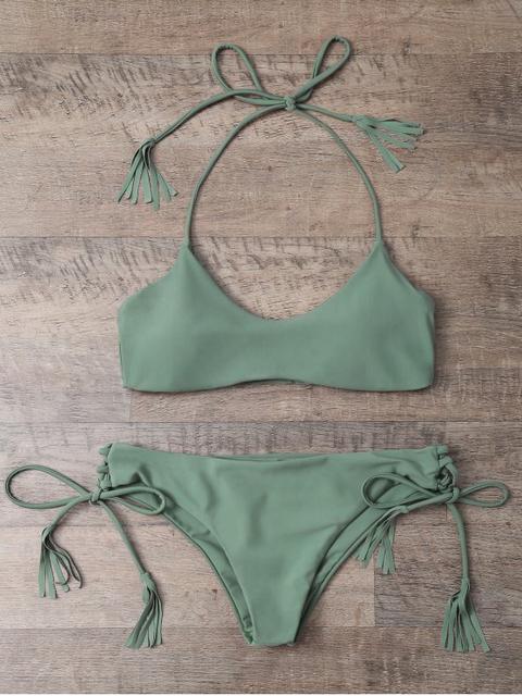 Bikini De Tirantes Con Borlas