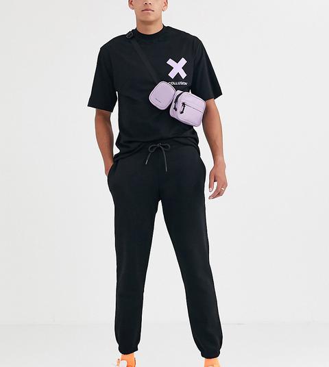 Collusion Tall - Pantalon De Jogging Fuselé - Noir