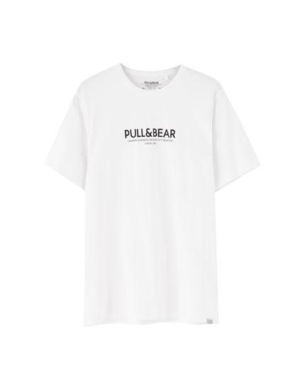 Camiseta Logo Pull&amp;bear Ciudades