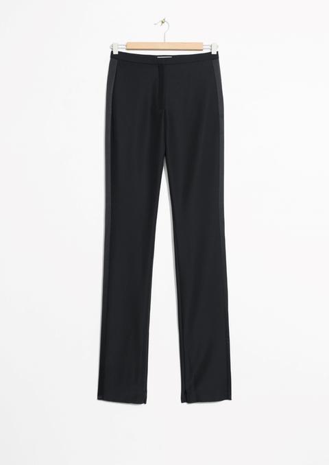 Paneled Trousers