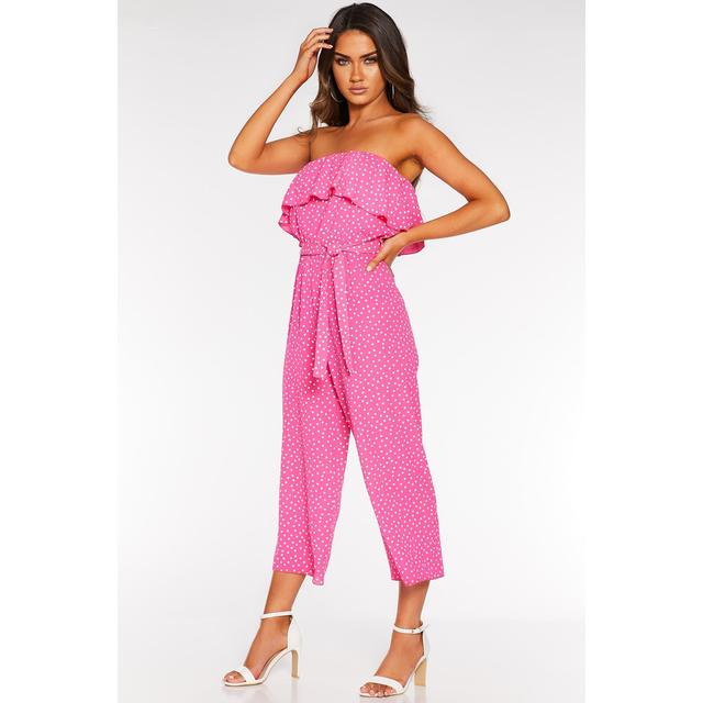 quiz pink jumpsuit