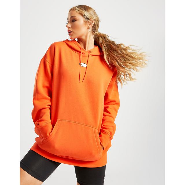 jeans Keel Sympton Nike Swoosh Overhead Hoodie - Team Orange - Womens from Jd Sports on 21  Buttons