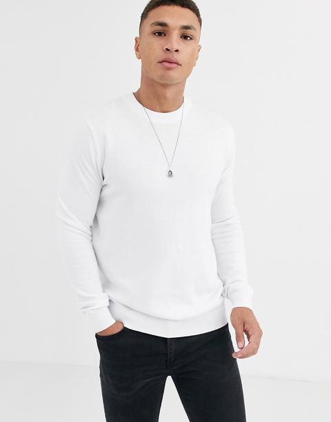 Jersey Blanco De Topman-multicolor