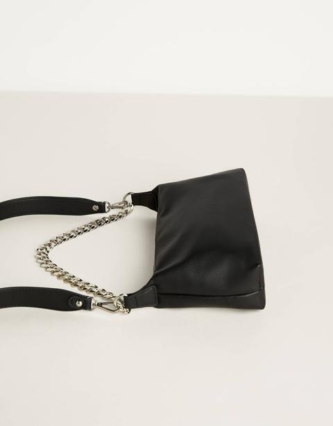 Bolso Bandolera Con Cadena