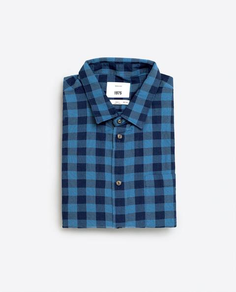 Camisa Indigo Diagonal