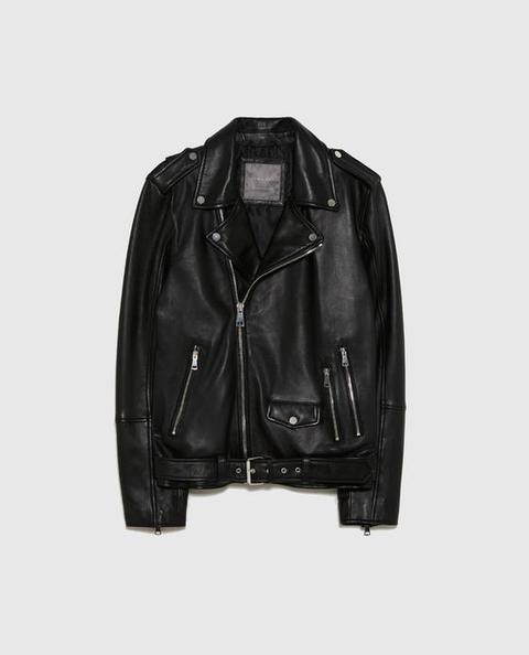 Giubbotto Biker Pelle