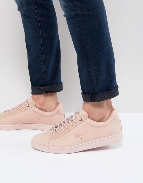 Zapatillas De Deporte Rosas Carnaby Evo De Lacoste