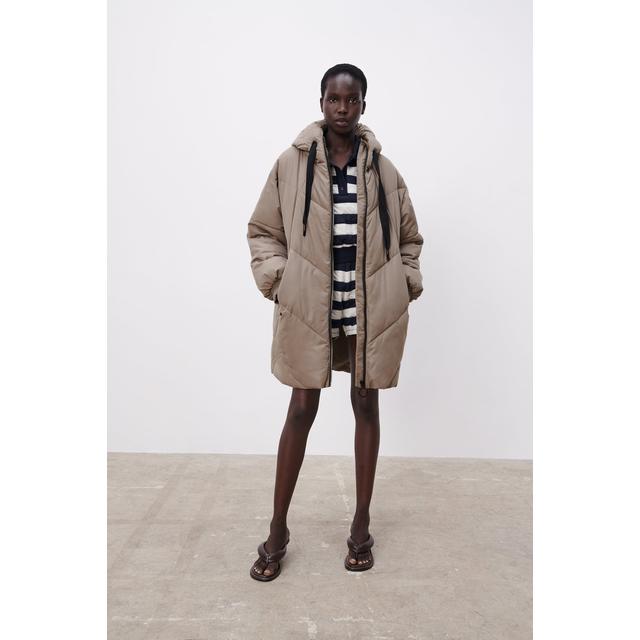 trench capuche zara