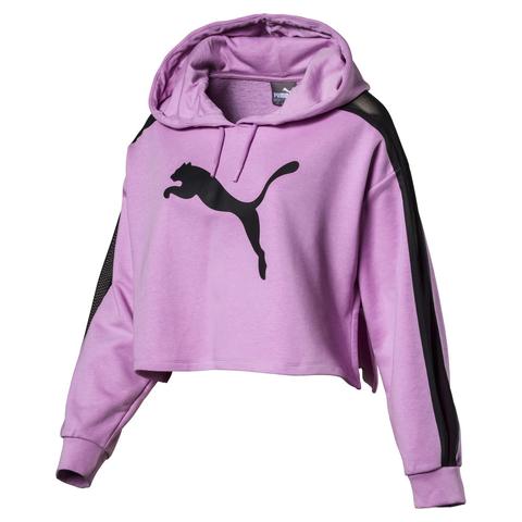 Sudadera Con Capucha Corta De Mujer Active