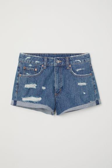 H & M - Shorts Di Jeans - Blu