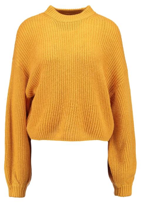 Miss Selfridge Sleeve Jumper Maglione Yellow