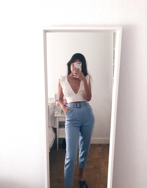 Kendall Pants (light Blue)