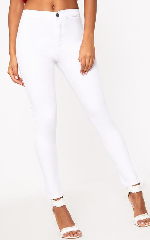 White Skinny Jean, White