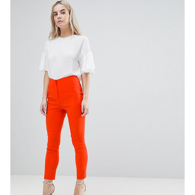 high waist trousers in skinny fit