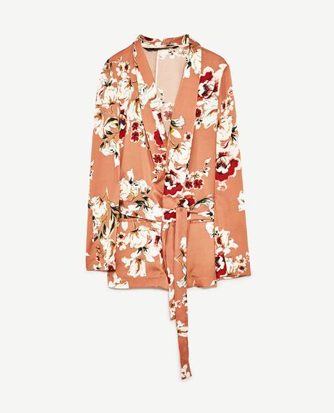 Blazer Estampado Floral