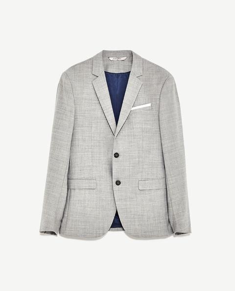 Blazer Gris Tres Piezas