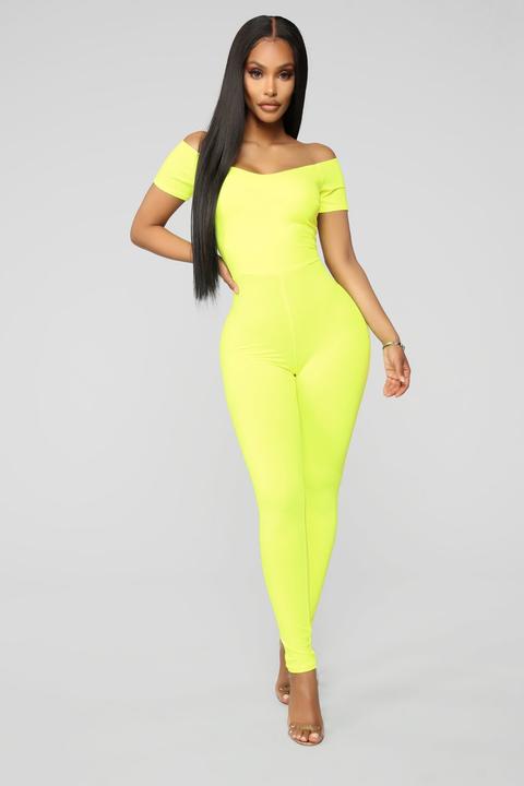 yellow jumpsuit fashion nova