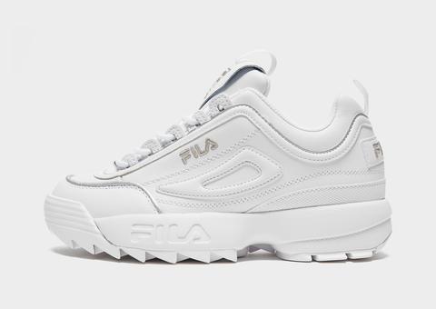 fila disruptor white junior