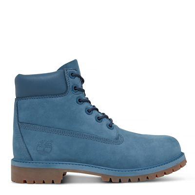 6-inch Premium Boot Azul Para Niño (de 35,5 A 40)