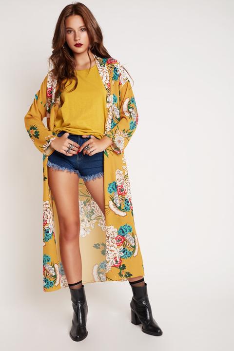 Kimono Largo Satén