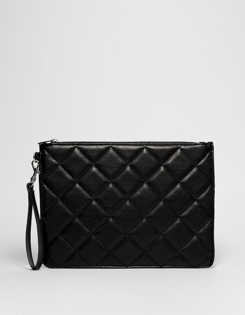 Pochette Imbottita Nero