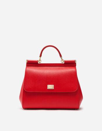 Borsa Sicily Regolare In Pelle Dauphine