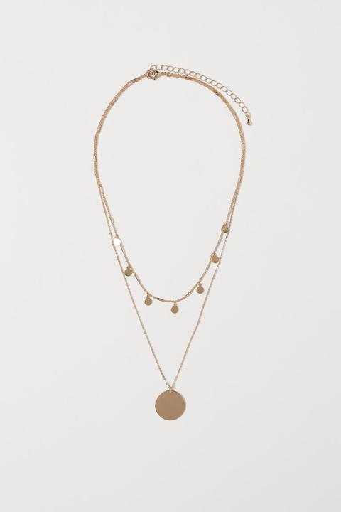 H & M - Collana A Due Fili - Oro