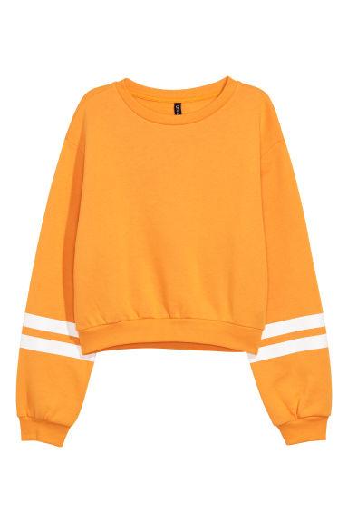 felpa arancione h&m