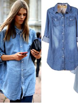 Camicia Jeans Vintage