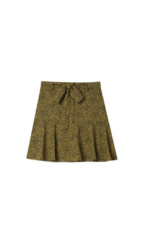 Skort Fluida Estampada