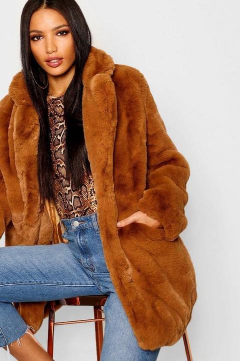 Boutique Faux Fur Coat